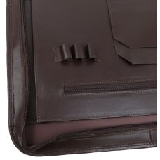 Кожаная деловая папка Portfolio  Port1022  Коричневая