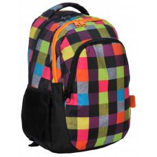 Городской рюкзак в клетку PASO 15-699B 23L Разные цвета 