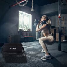 Cпортивная сумка с отделом для обуви Strado Sport  5905101594746 25L Черная