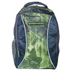 Рюкзак молодежный Paso BR-971-6 19L Серый с зеленым