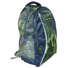 Рюкзак молодежный Paso BR-971-6 19L Серый с зеленым