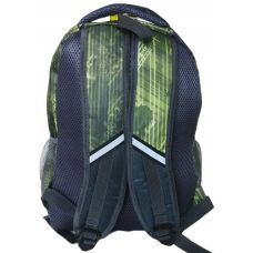 Рюкзак молодежный Paso BR-971-6 19L Серый с зеленым