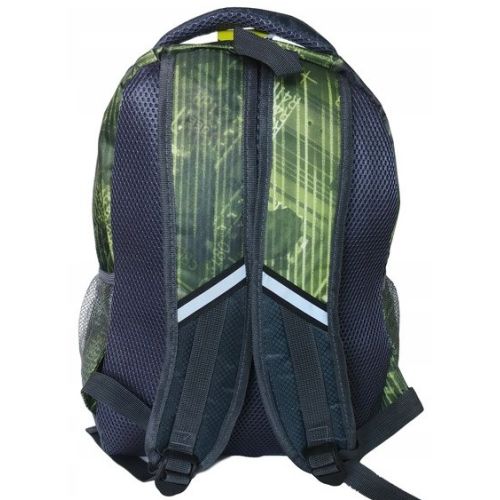 Рюкзак молодежный Paso BR-971-6 19L Серый с зеленым