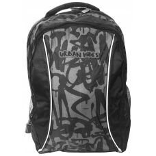 Рюкзак молодежный Paso BR-971-5 19L Черный с серым