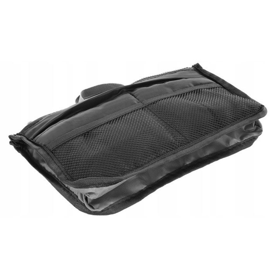 Дорожная косметичка, несессер, чехол для косметики Satis 02712 Черный с серым