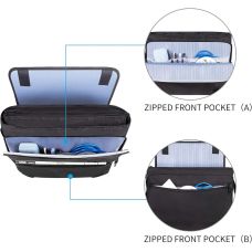 Сумка почтальонка  для ноутбука 15,6 дюймов Kroser Laptop Bag NTM2832NX Черная 