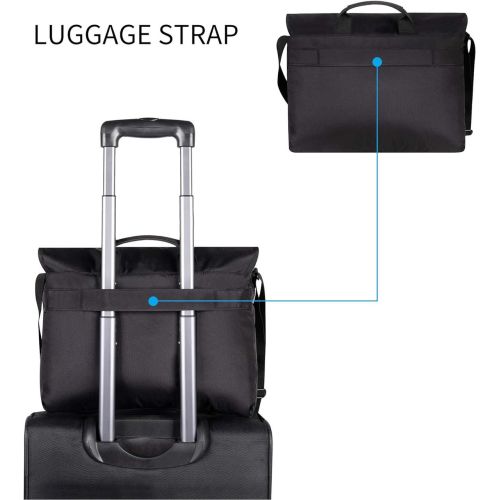 Сумка почтальонка  для ноутбука 15,6 дюймов Kroser Laptop Bag NTM2832NX Черная