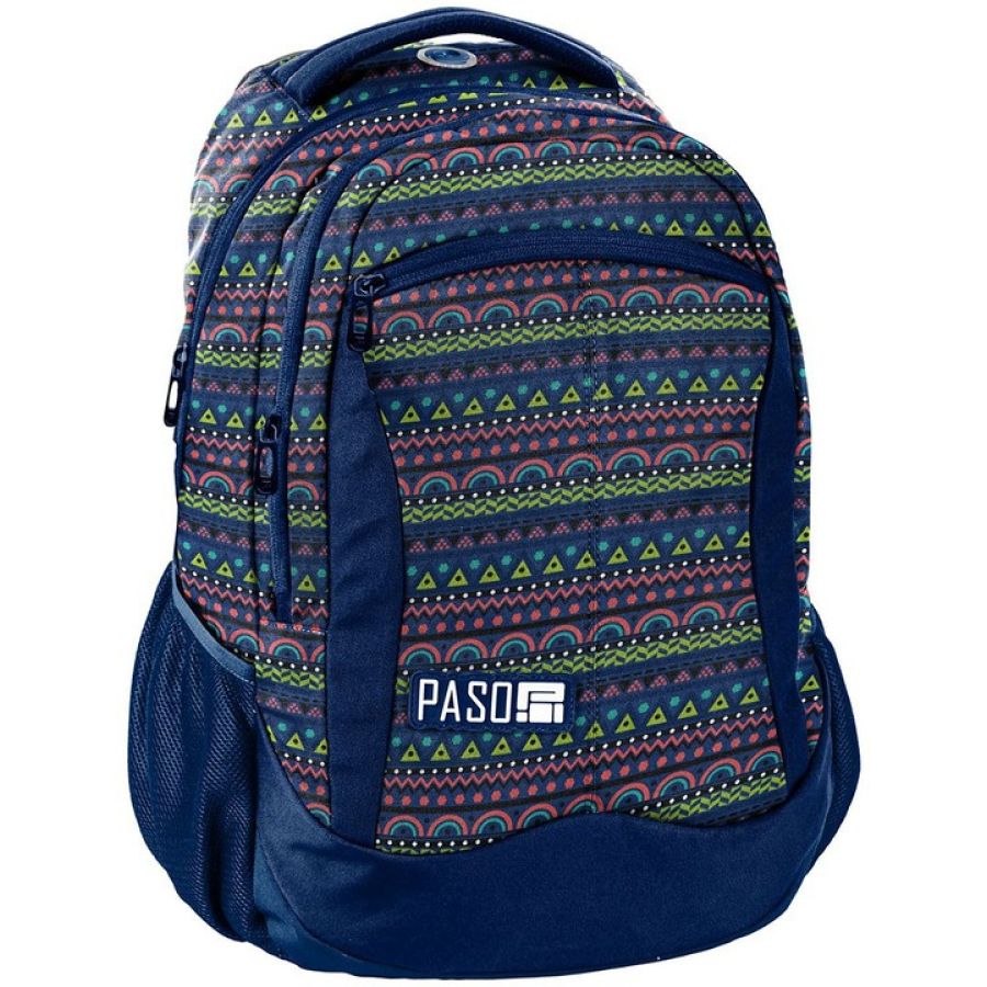 Рюкзак молодежный Paso 18-2808PC16 20L Синий