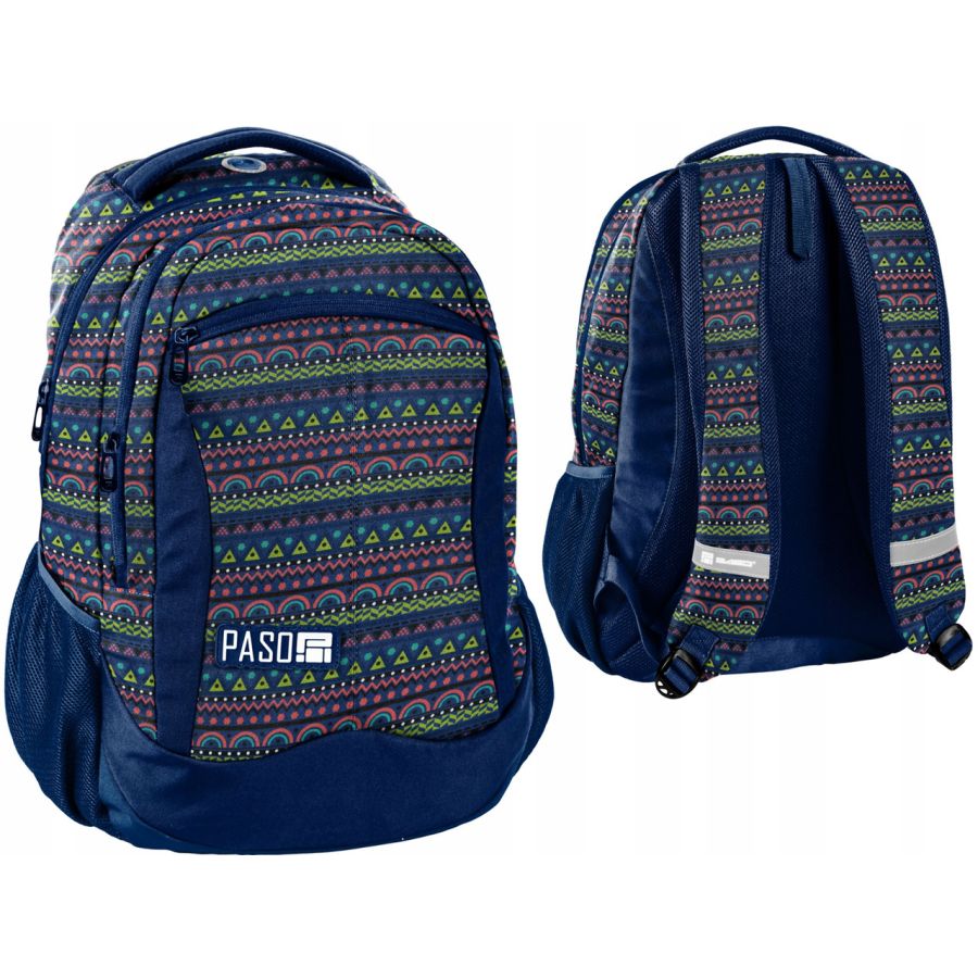 Рюкзак молодежный Paso 18-2808PC16 20L Синий