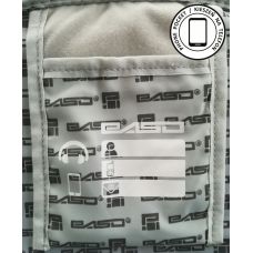 Яркий женский рюкзак Paso 18-2708PI16 20L Розовый в горох