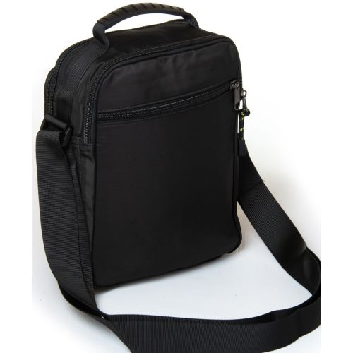 Мужская наплечная сумка планшетка Lanpad LAN82058 Черная