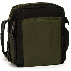 Мужская наплечная сумка планшетка Lanpad  LAN82013 green Хаки