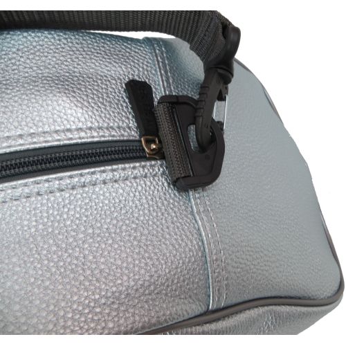 Спортивная сумка для фитнеса из кожзаменителя Wallaby 313 16л  Серебристый