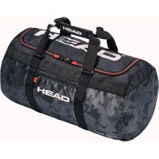 Спортивная сумка для тренировок Head Tour Team Club 37л Черный с серым