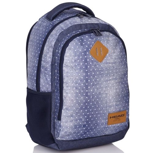 Молодежный рюкзак Head Astra 21L Синий в горох