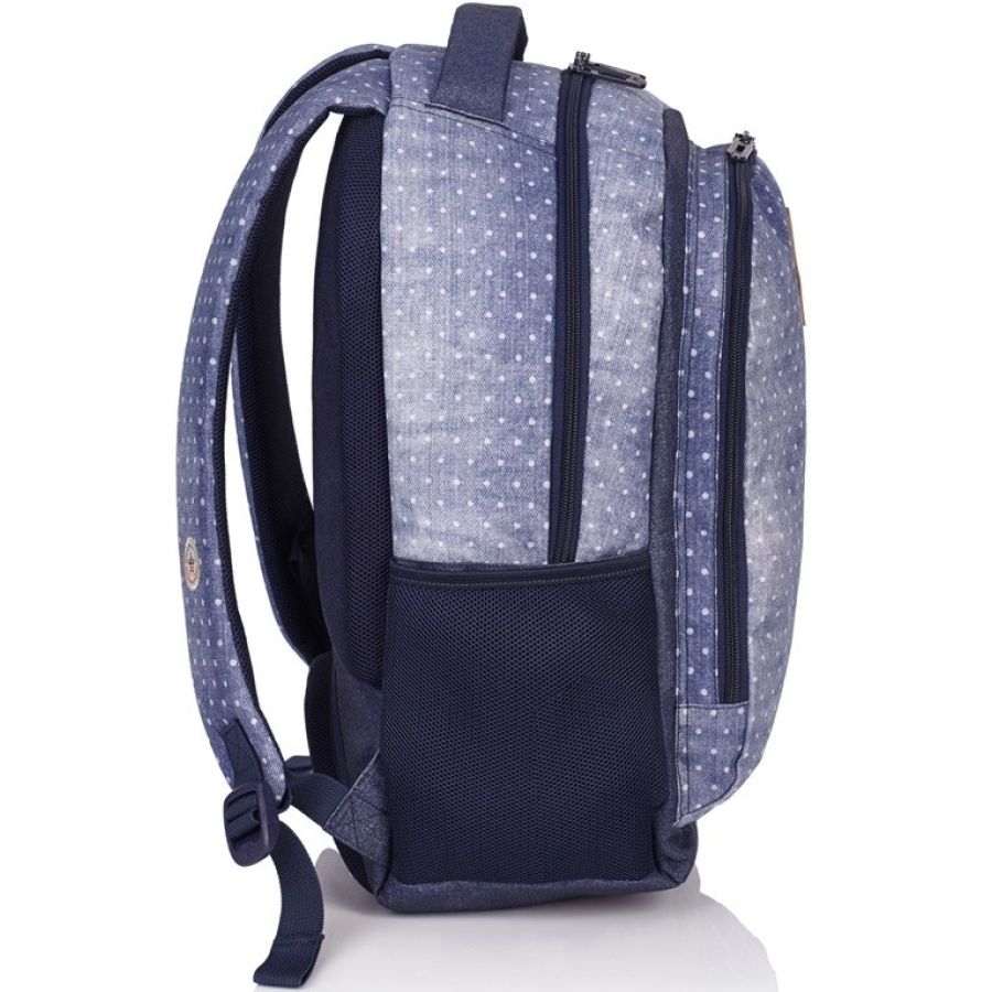 Молодежный рюкзак Head Astra 21L Синий в горох