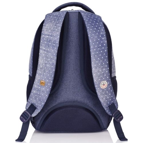 Молодежный рюкзак Head Astra 21L Синий в горох
