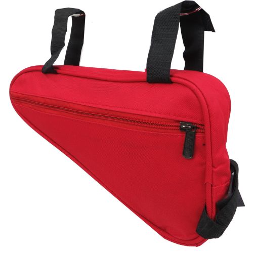 Велосипедная сумка на раму Loren ARS102 red  Красная