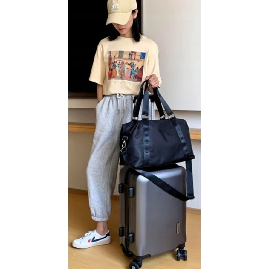 Сумка дорожная спортивная  Fashion Sport 30L Черная
