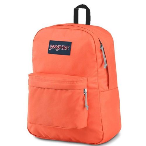 Яркий городской рюкзак Jansport Superbreak 25L Коралловый