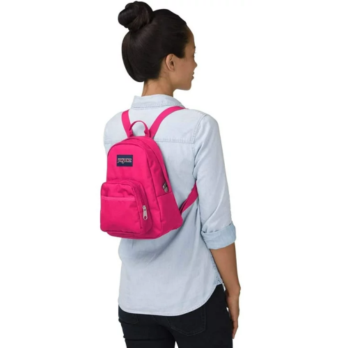 Маленький молодежный рюкзак Jansport Half Pint JS00TDH669J 10L Малиновый