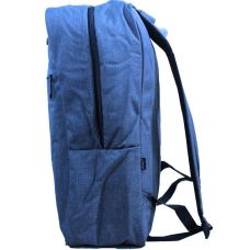 Комплект из рюкзака чехла для ноутбука и косметички Winmaх PB-001 Синий