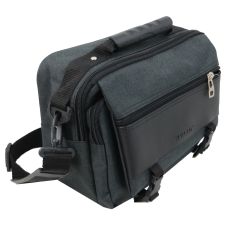 Большая тканевая мужская барсетка Wallaby 2425 Серая