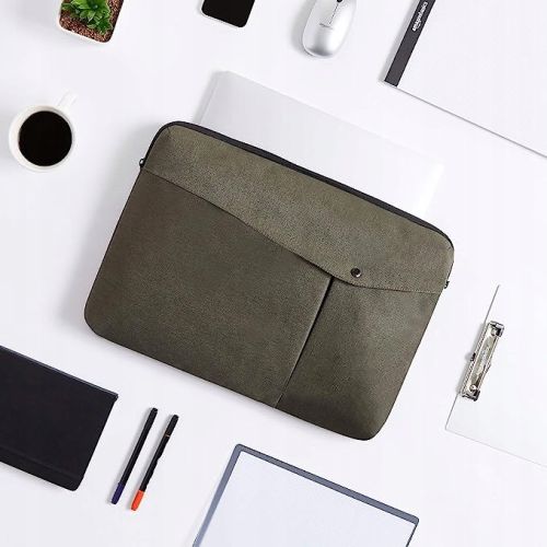 Чехол, сумка для ноутбука 17 дюймов Amazon Basics S1645423 Серый