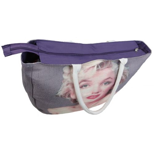 Пляжная женская сумка Podium PC 9139-1 Сиреневая