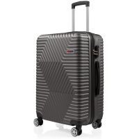 Чемодан Большой L ABS пластик на колесах GD Polo 60k001 115L Серый