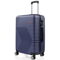 Чемодан Средний М ABS пластик на колесах GD Polo 60k001 70 L Синий