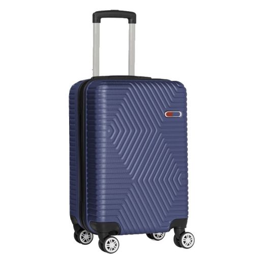 Чемодан Малый S ABS пластик на колесах GD Polo 60k001 45L Cиний