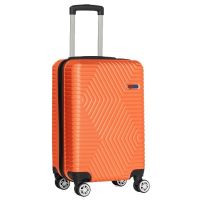  Чемодан Малый S ABS пластик на колесах GD Polo 60k001 45L Оранжевый