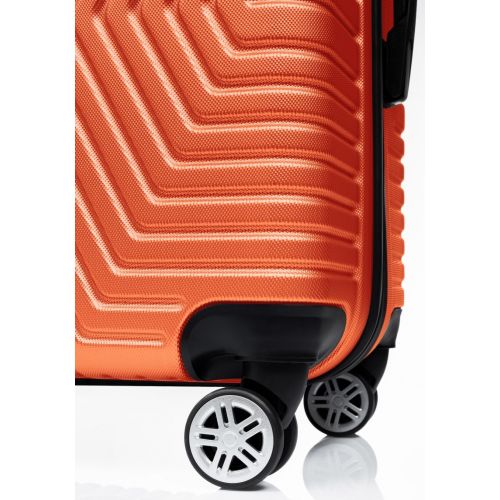 Чемодан Малый S ABS пластик на колесах GD Polo 60k001 45L Оранжевый
