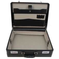  Кейс дипломат большой из эко кожи Portfolio S1645426 Черный