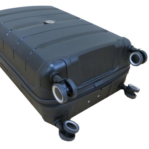 Чемодан Средний М из полипропилена на колесах My Polo70c05 60L Черный