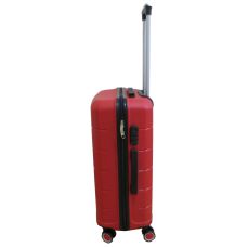  Чемодан Средний М из полипропилена на колесах My Polo70c05 60L Красный