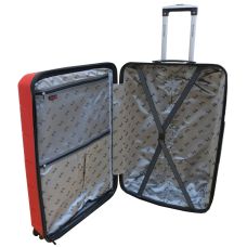  Чемодан Средний М из полипропилена на колесах My Polo70c05 60L Красный