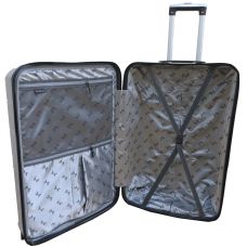 Чемодан Средний М из полипропилена на колесах My Polo70c05 60L Серый