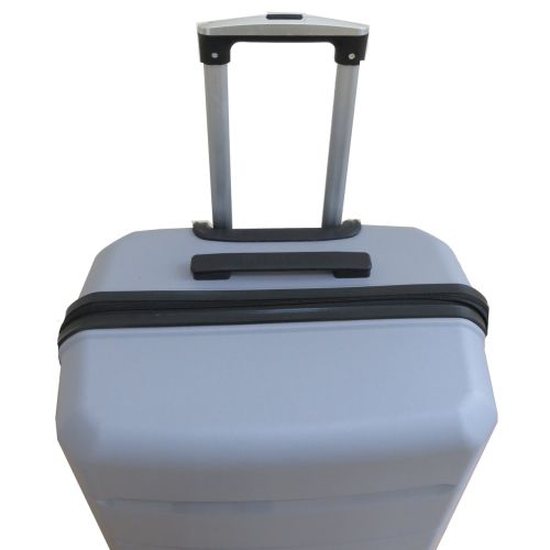 Чемодан Средний М из полипропилена на колесах My Polo70c05 60L Серый