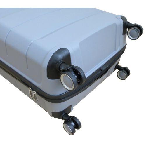 Чемодан Средний М из полипропилена на колесах My Polo70c05 60L Серый