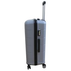  Чемодан Боьшой L пластиковый из полипропилена на колесах My Polo70c05 93L Серый