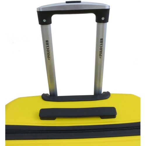 Чемодан Средний М из полипропилена на колесах My Polo70c05 60L  Желтый