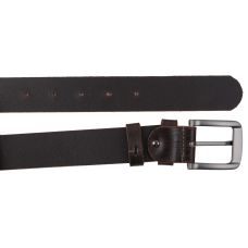 Ремень мужской винтажный кожаный Skipper 1503-38 3.8 см Коричневый