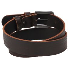 Ремень мужской винтажный кожаный Skipper 1503-38 3.8 см Коричневый