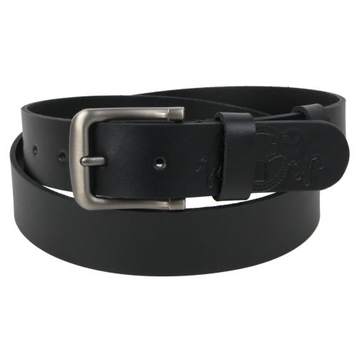 Ремень мужской классический кожаный Skipper 1506-38 3.8 см Черный