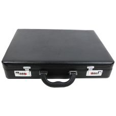 Мужской кейс дипломат из эко кожи Portfolio S1645431 Черный