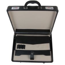 Мужской кейс дипломат из эко кожи Portfolio S1645431 Черный