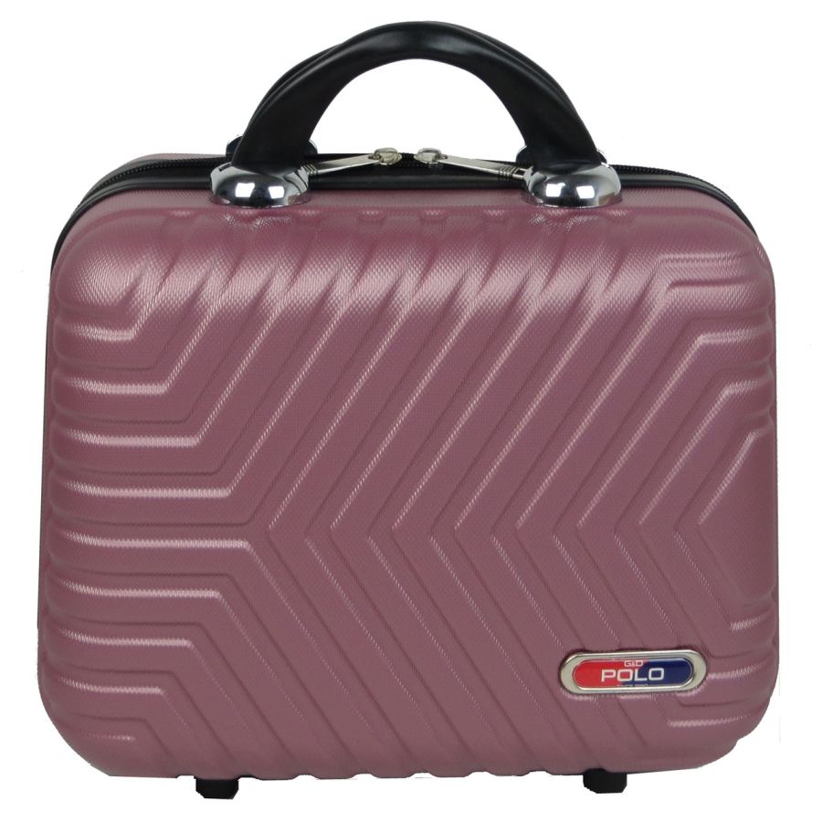 Бьюти-кейс дорожный ABS пластик GD Polo S1645433 14L Пудровый