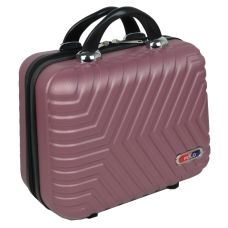 Бьюти-кейс дорожный ABS пластик GD Polo S1645433 14L Пудровый